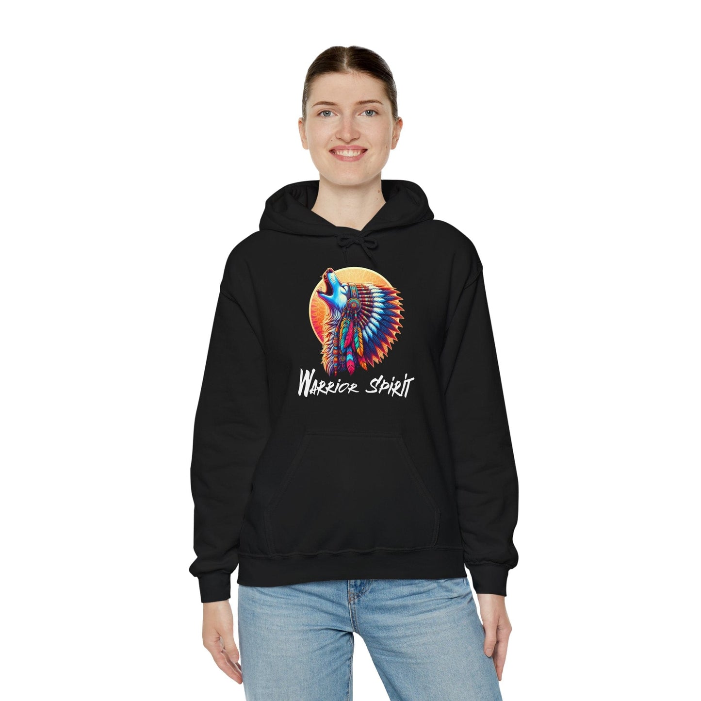 Warrior Spirit Unisex Hooded Sweatshirt - Comfortable & Stylish