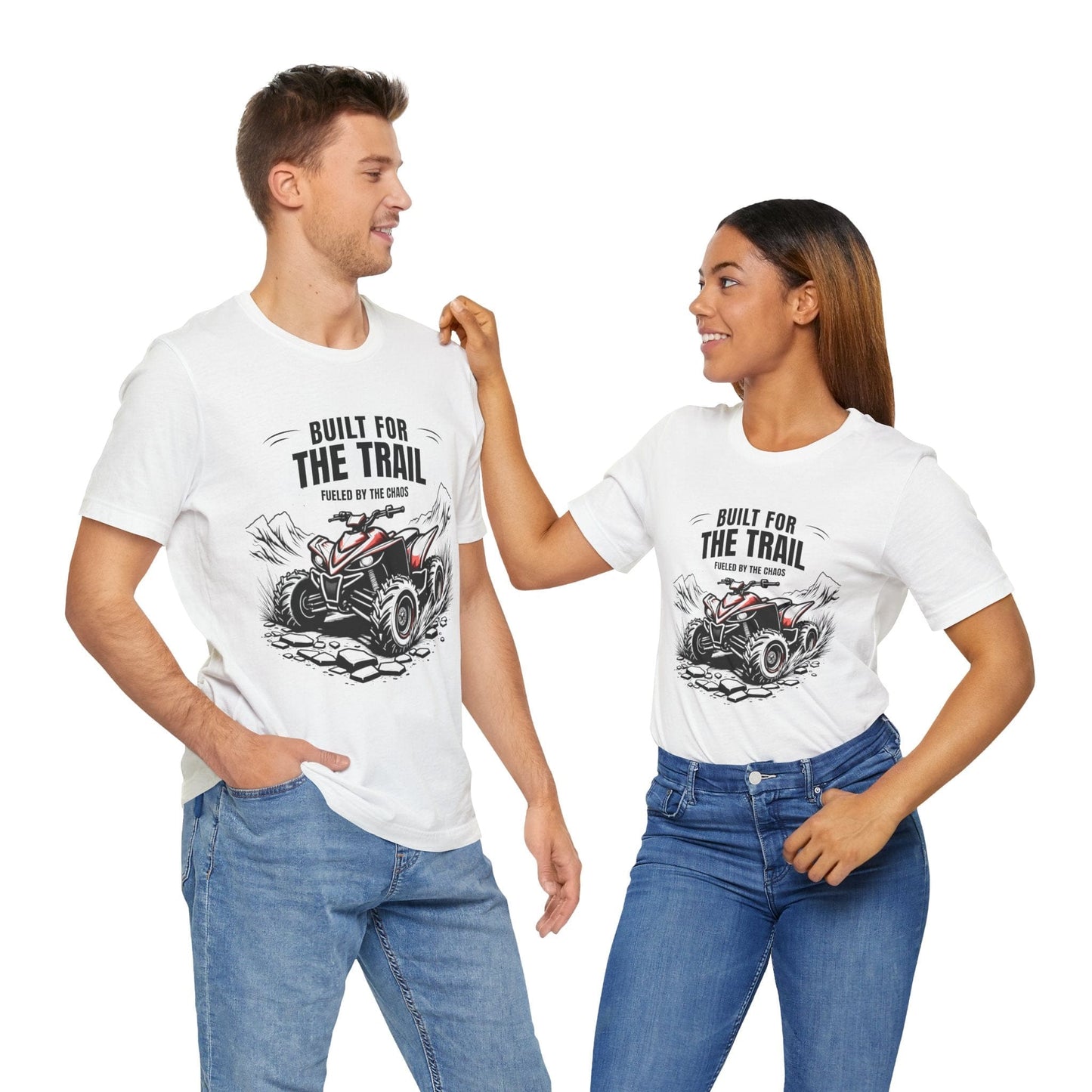 'Built for the Trail' Graphic Design- Adventure-Ready Unisex Tee