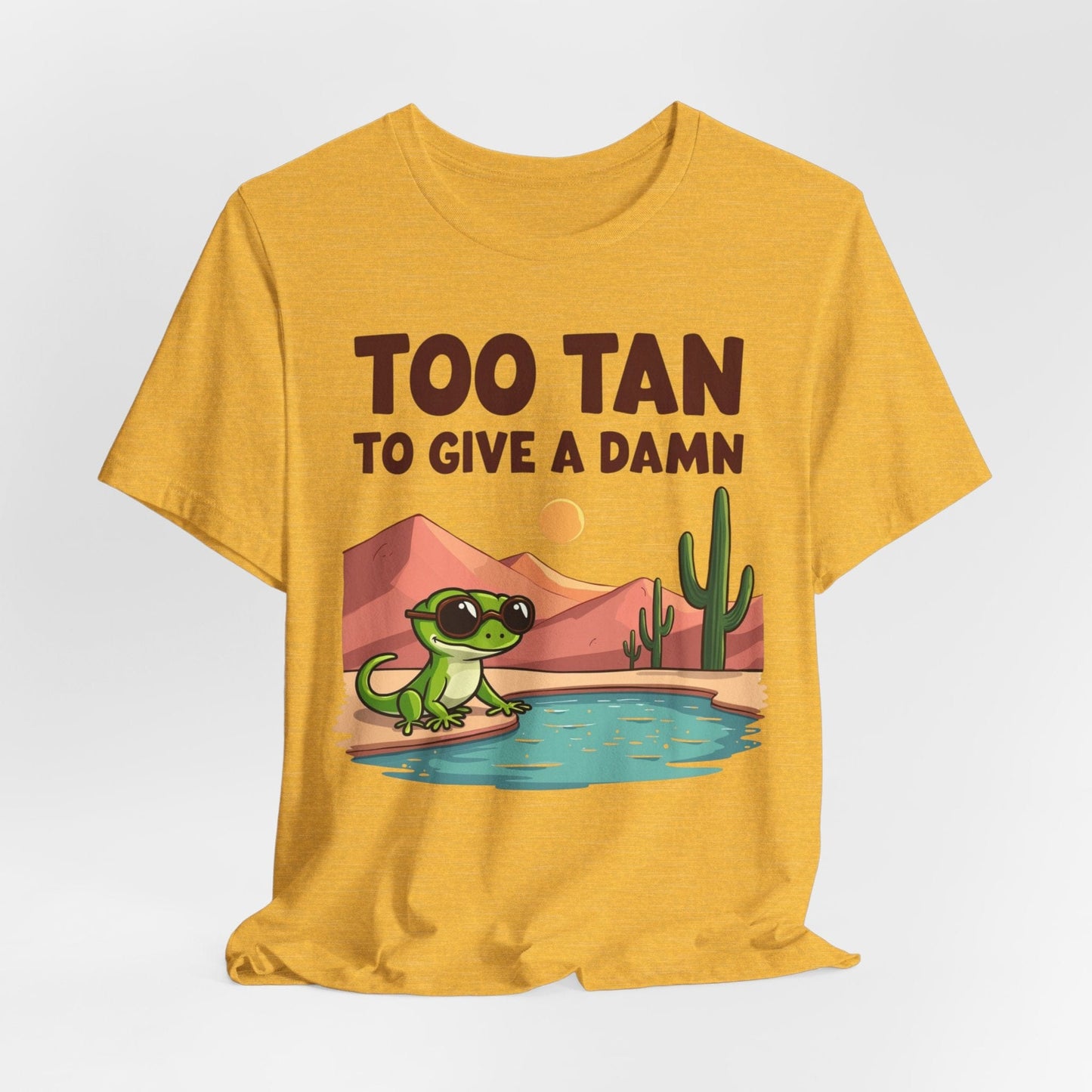 Too Tan Unisex Jersey T-Shirt | Fun Summer Apparel
