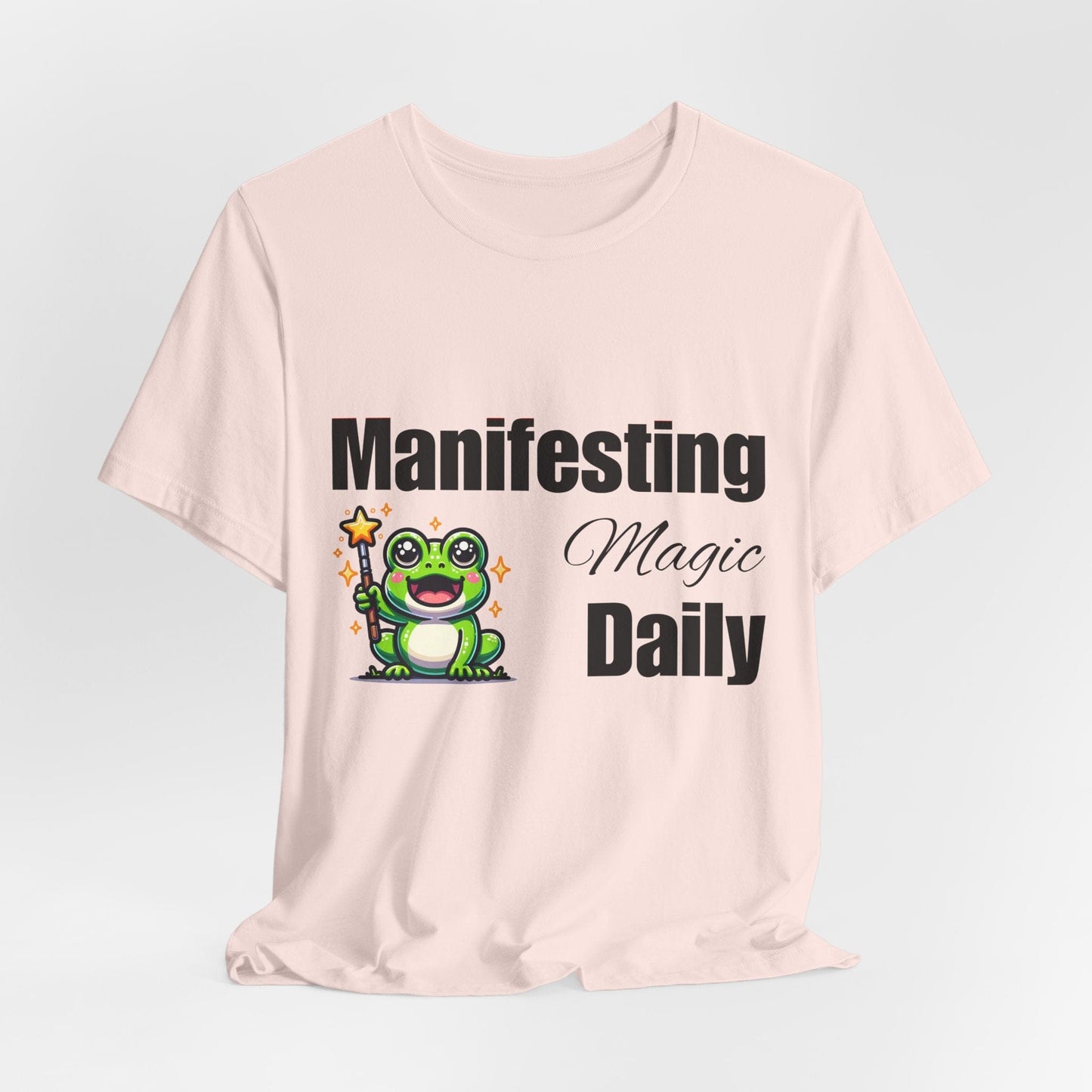 Manifesting Magic Daily Unisex Tee - Positive Vibes for Manifestation Enthusiasts