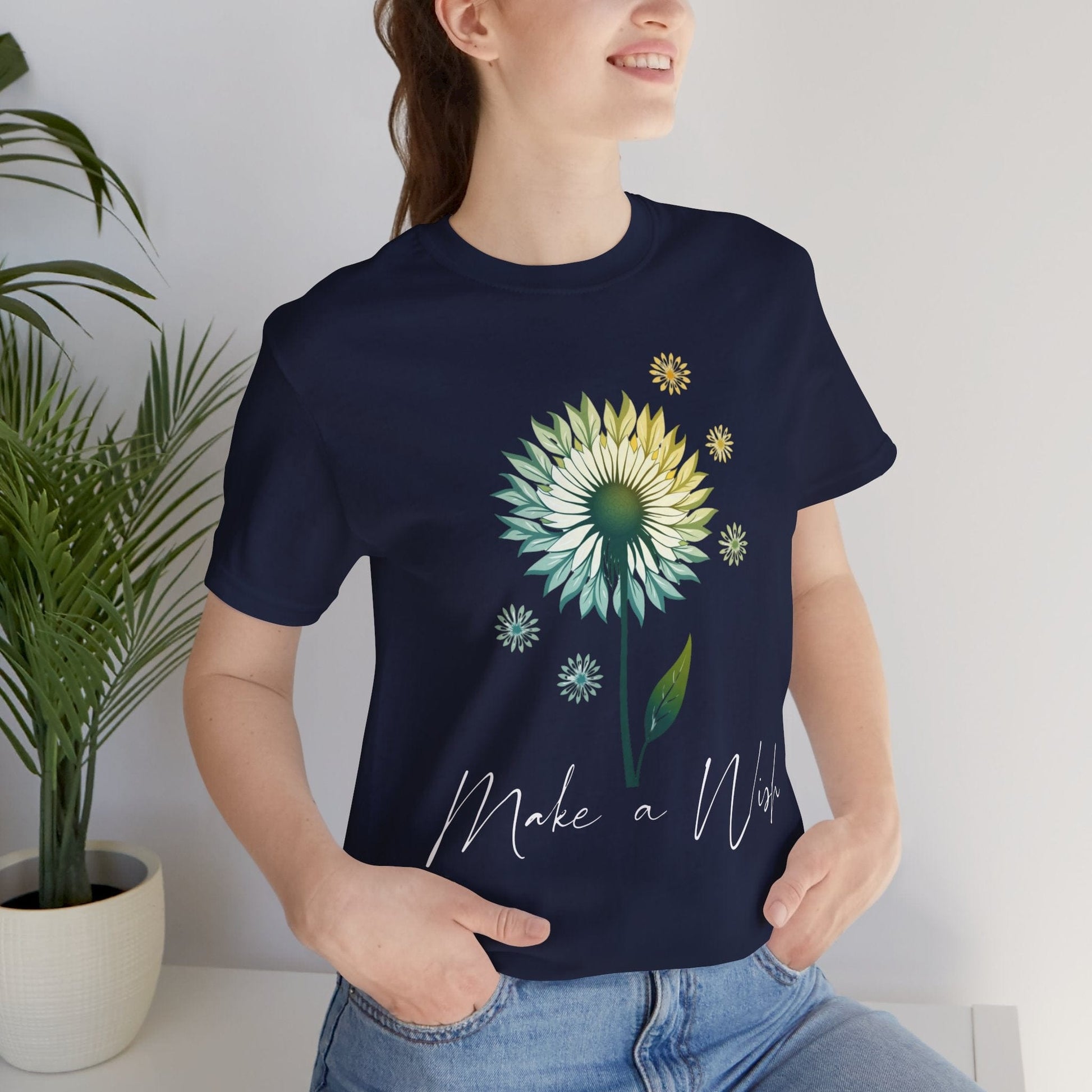 Make a Wish Sunflower Tee | Bright & Inspirational
