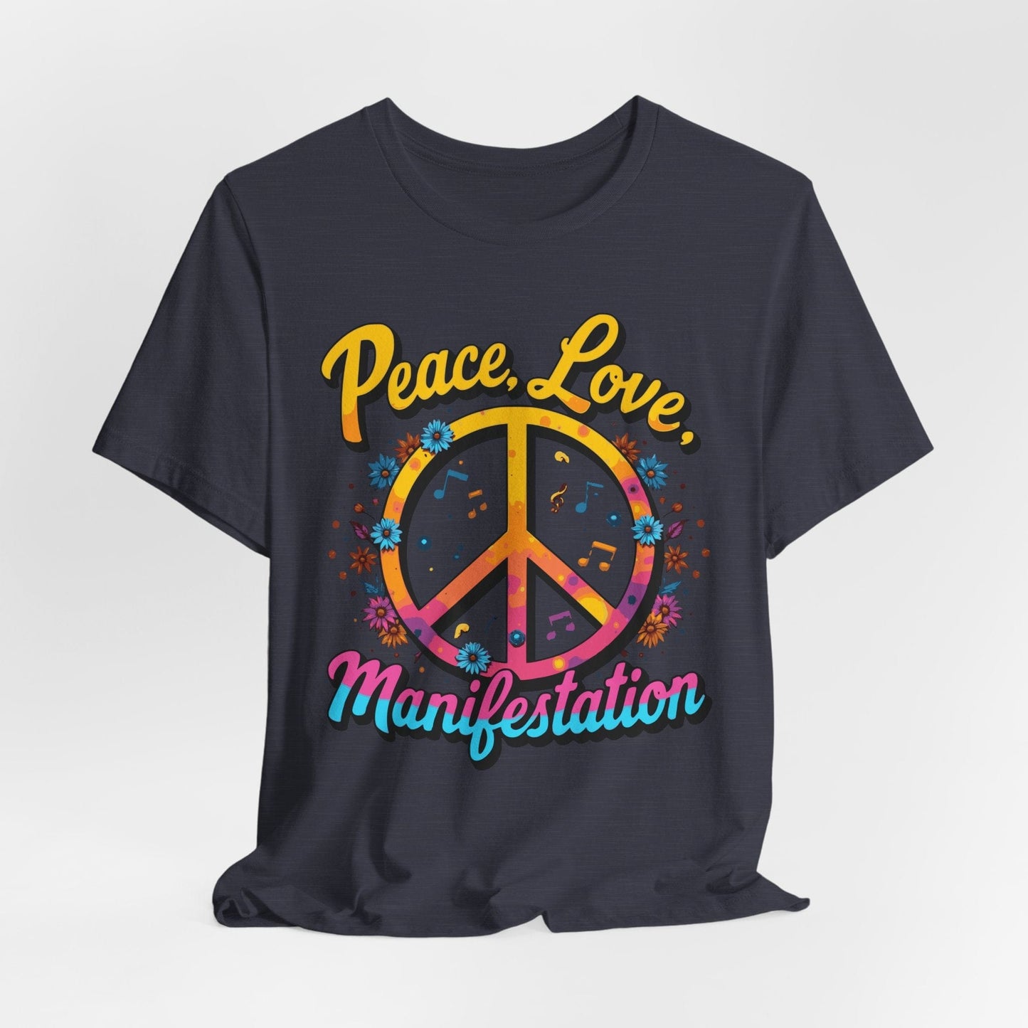 Peace Love Manifestation Unisex Jersey T-Shirt