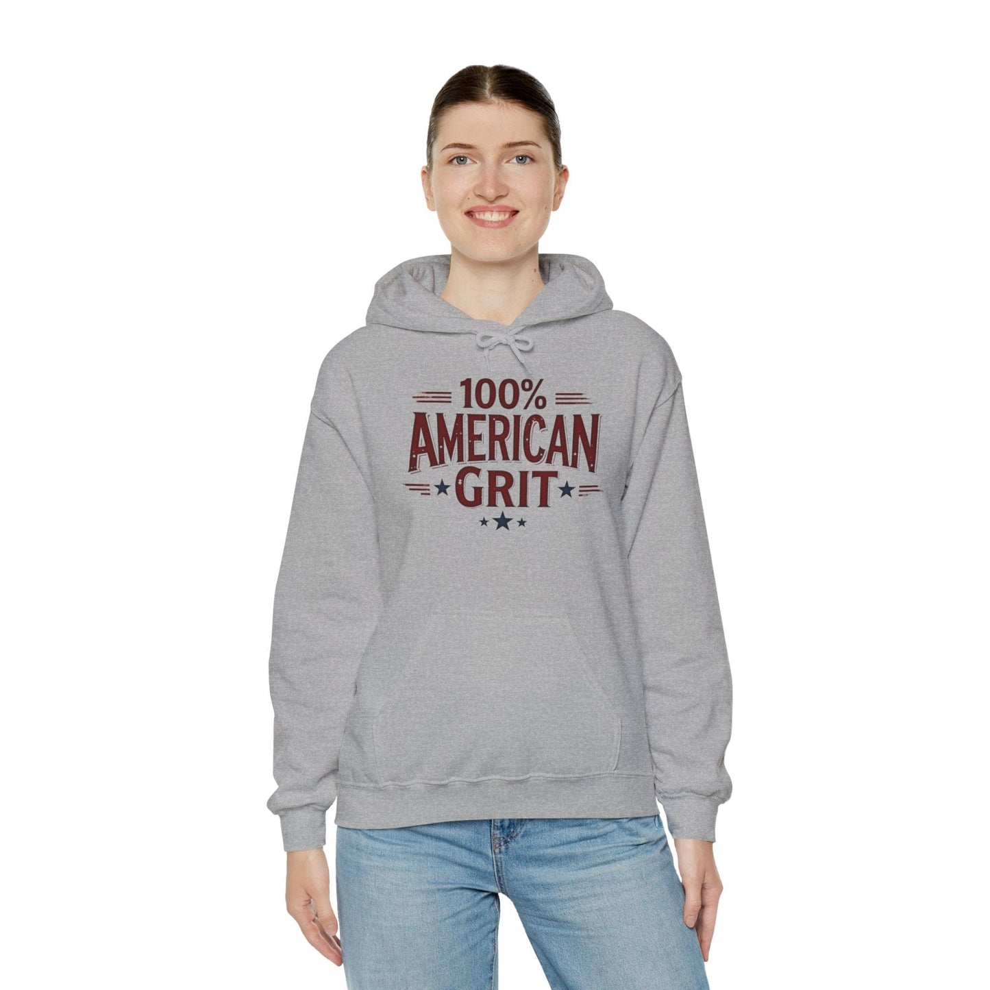 100% American Grit Unisex Heavy Blend Hoodie