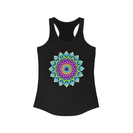 Mandala Racerback Tank - Yoga & Summer Style