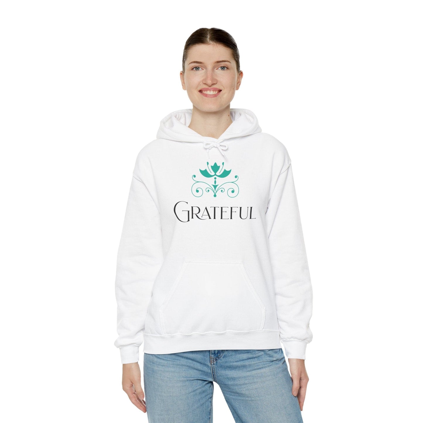 Grateful Unisex Heavy Blend Hoodie - Comfortable & Stylish Sweatshirt for Every Occasion