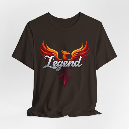 Legend Phoenix Graphic T-Shirt | Bold & Inspirational

