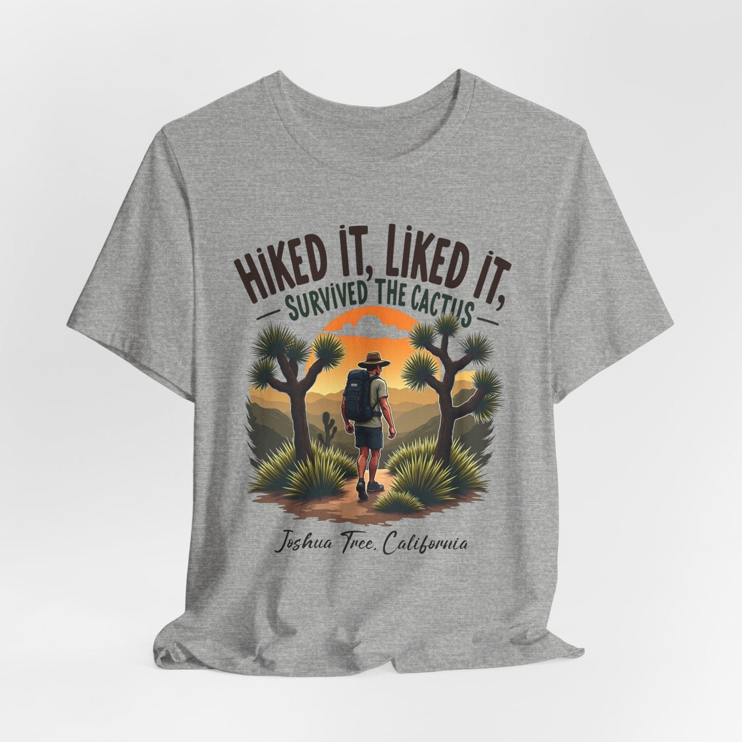 Adventure Unisex T-Shirt | Hiked It, Liked It, Survived the Cactus