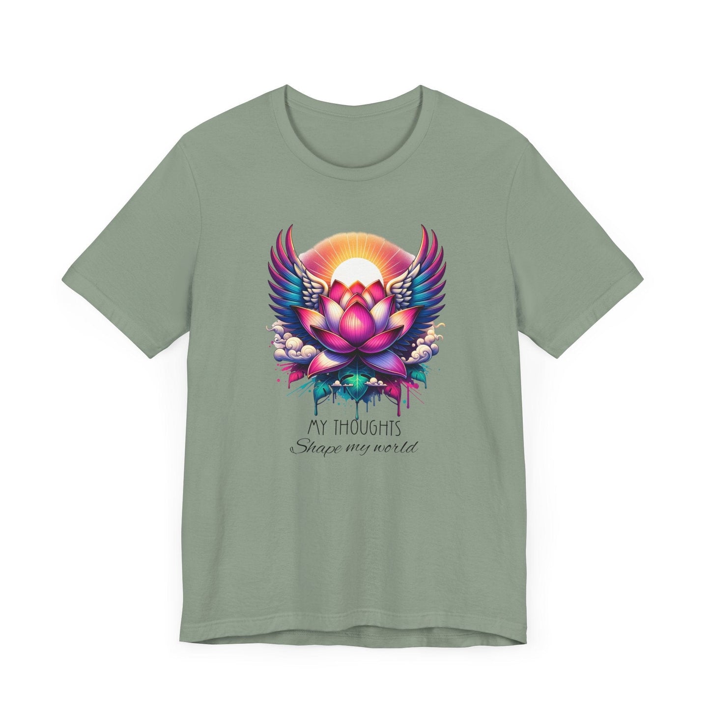Inspirational Lotus Flower Unisex Jersey Tee