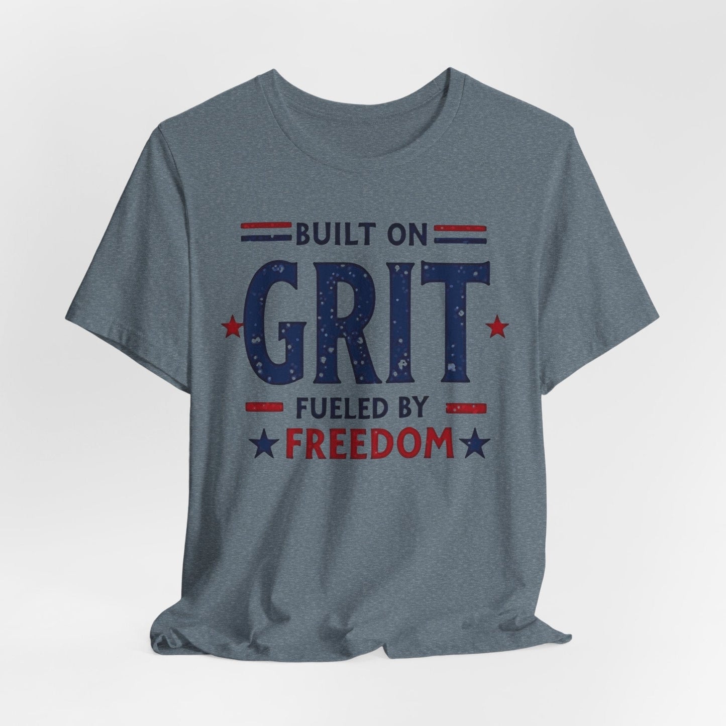 Built on Grit Freedom T-Shirt | Strong & Resilient Design