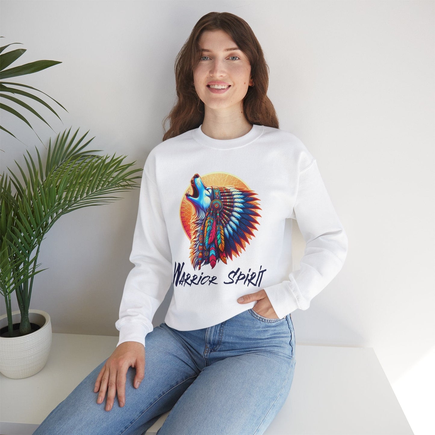 Warrior Spirit Unisex Sweatshirt - Cozy Art Apparel