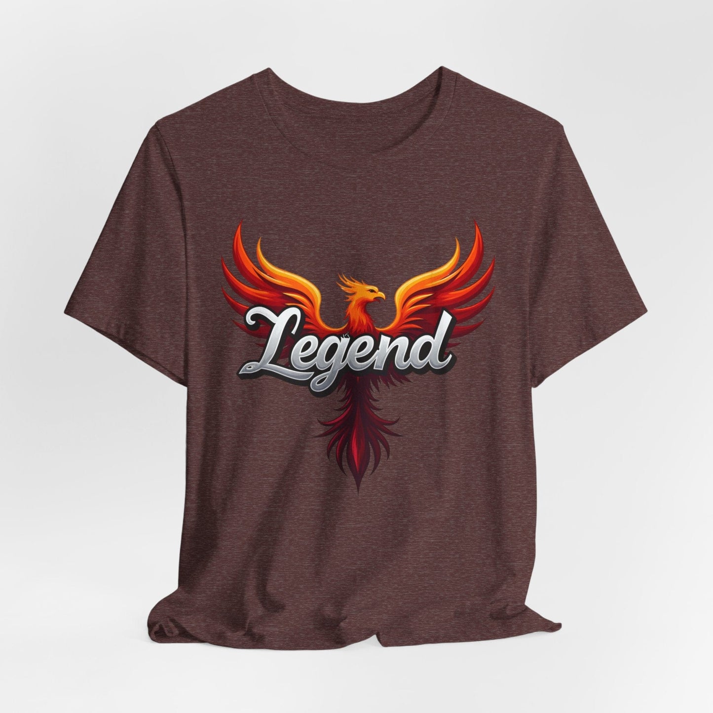 Legend Phoenix Graphic T-Shirt | Bold & Inspirational

