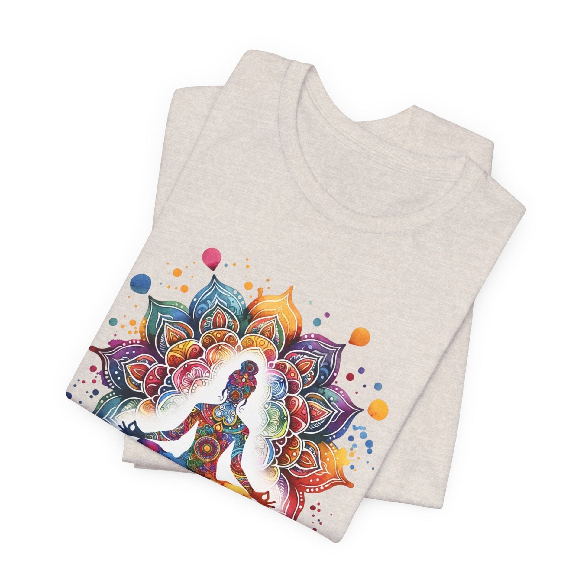 Align Your Chakras Unisex Tee | Colorful Meditation Shirt