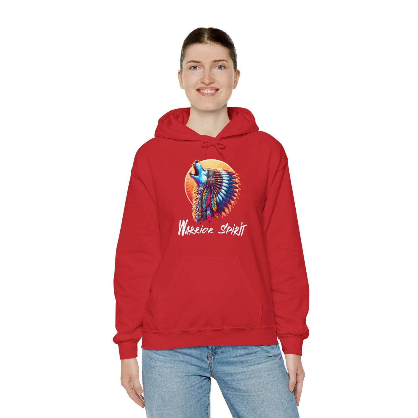 Warrior Spirit Unisex Hooded Sweatshirt - Comfortable & Stylish