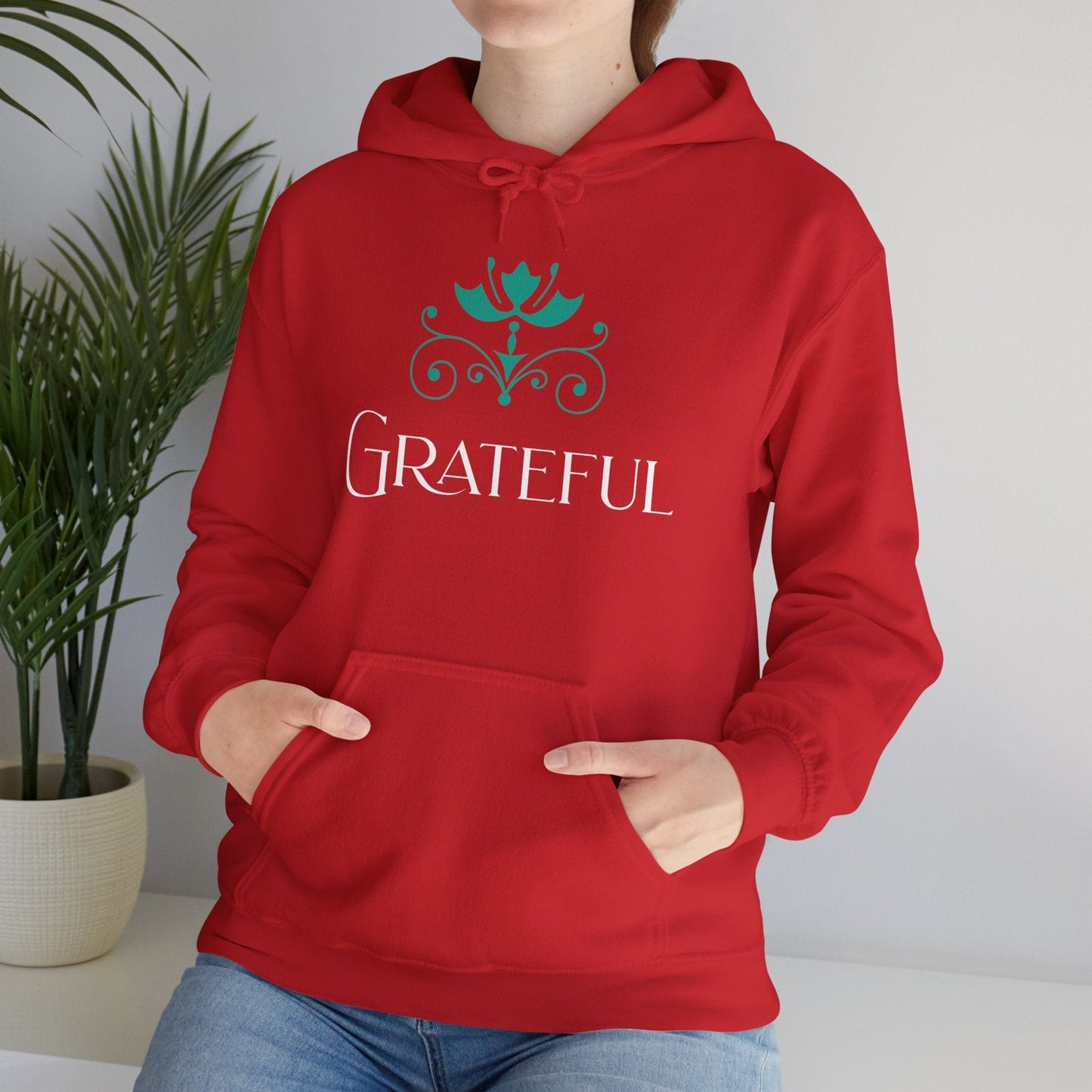 Grateful Unisex Heavy Blend Hoodie - Comfortable & Stylish Sweatshirt for Every Occasion