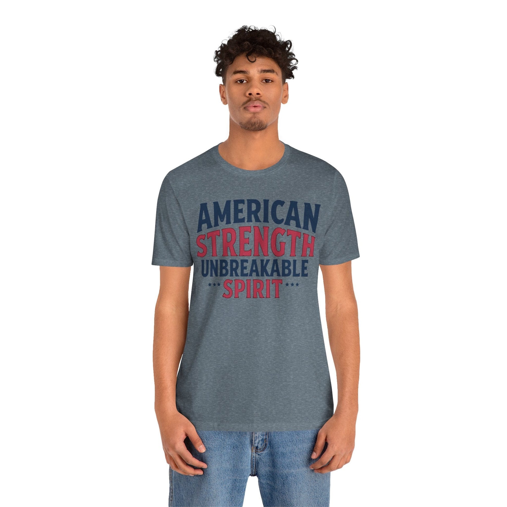 American Strength T-Shirt | Unbreakable Spirit Design