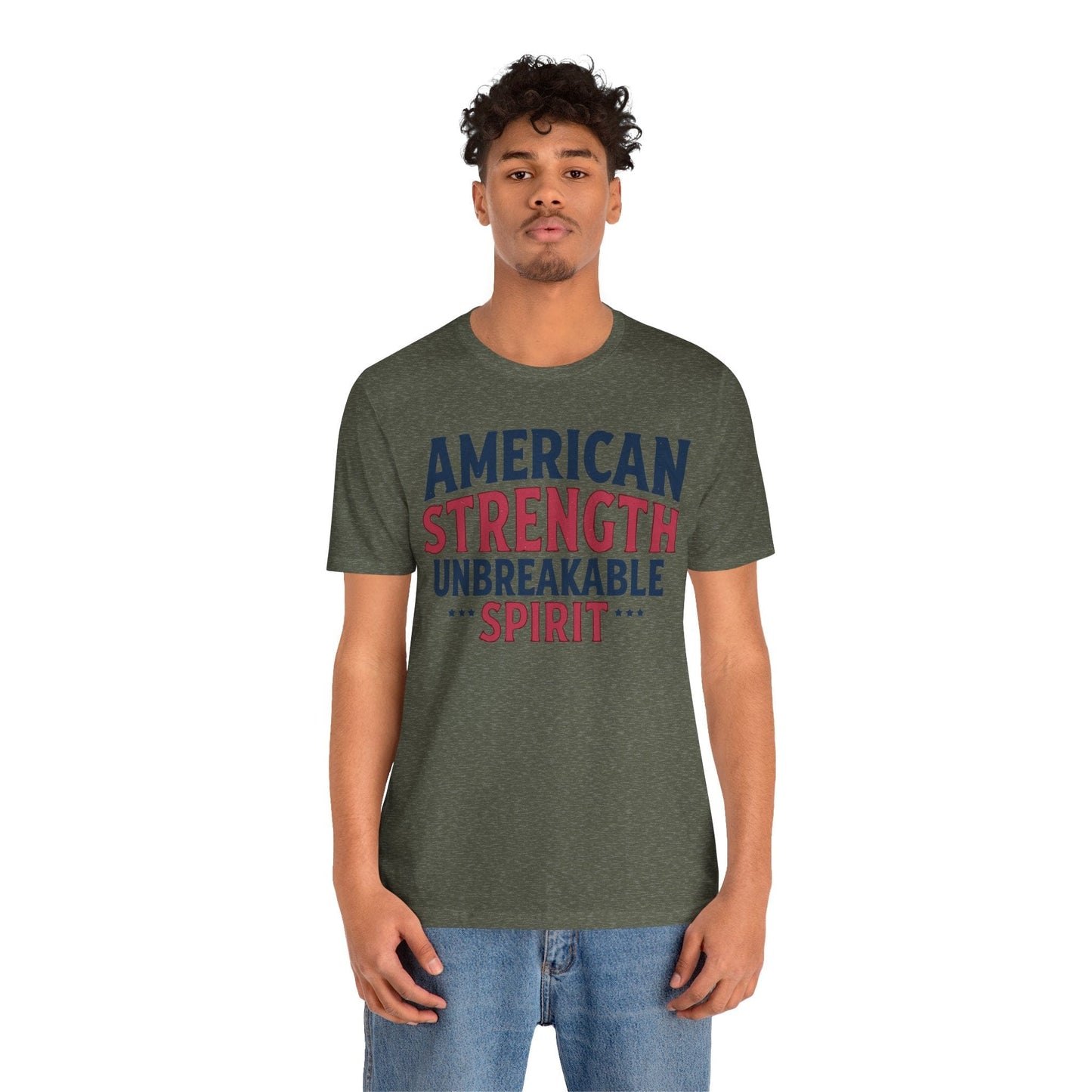 American Strength T-Shirt | Unbreakable Spirit Design