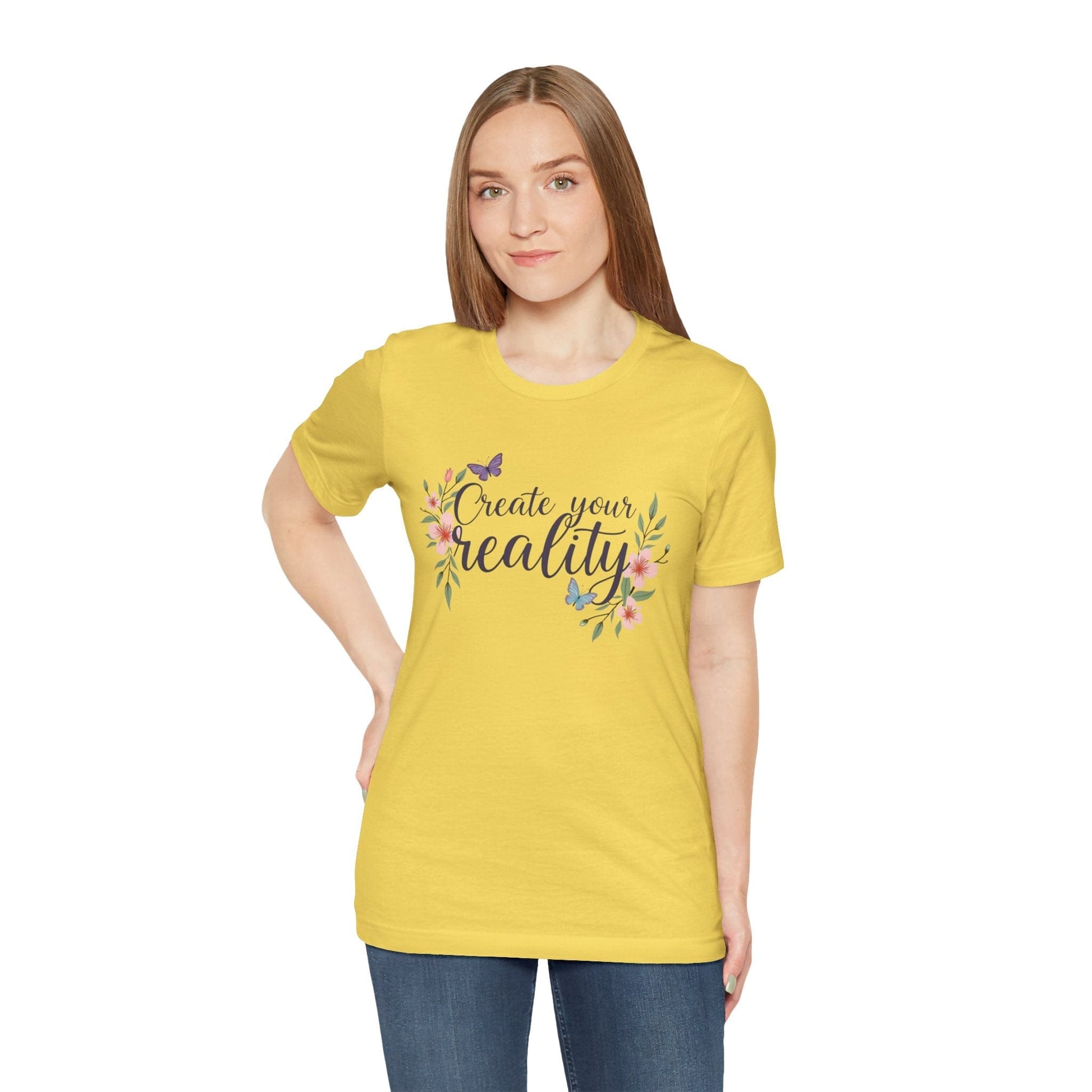 Create Your Reality Unisex Tee | Manifest Your Vision