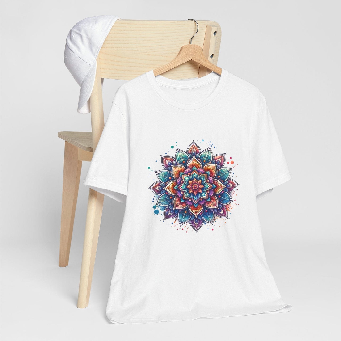Colorful Mandala Unisex Tee | Vibrant & Peaceful Design
