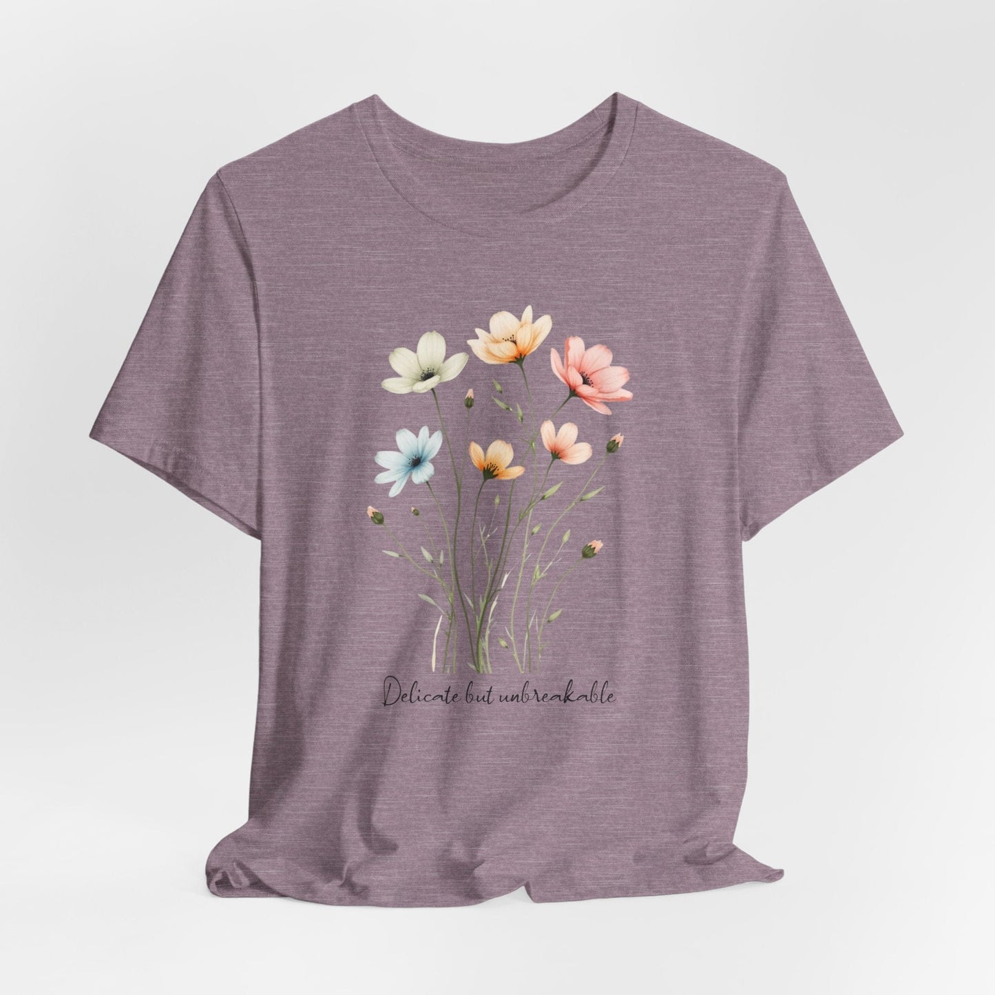 Floral Tee | Delicate but Unbreakable Design
