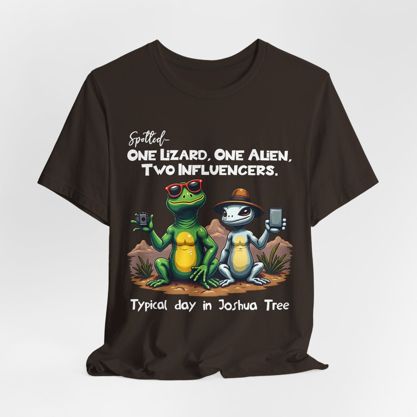 Joshua Tree T-Shirt- One Lizard and Two Influencers