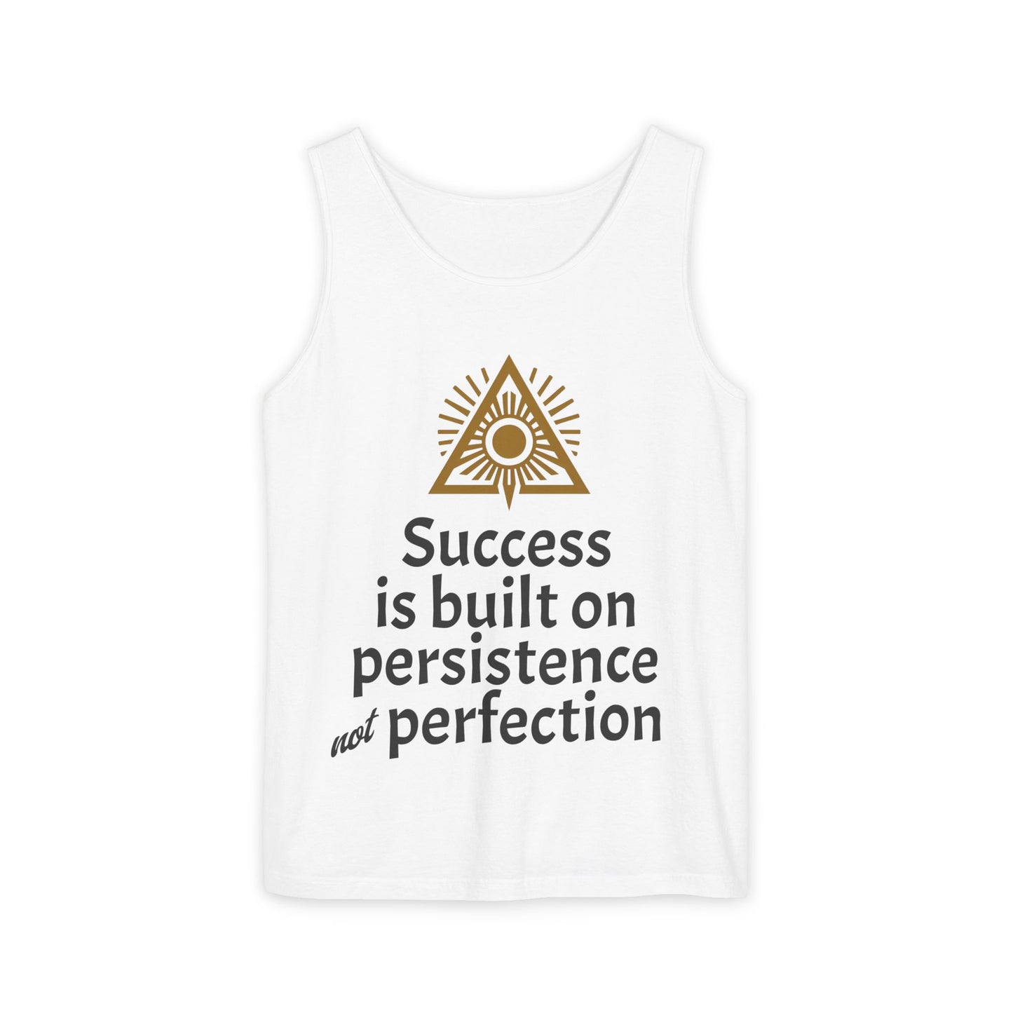 Tank Top - Success Is Built on Persistence