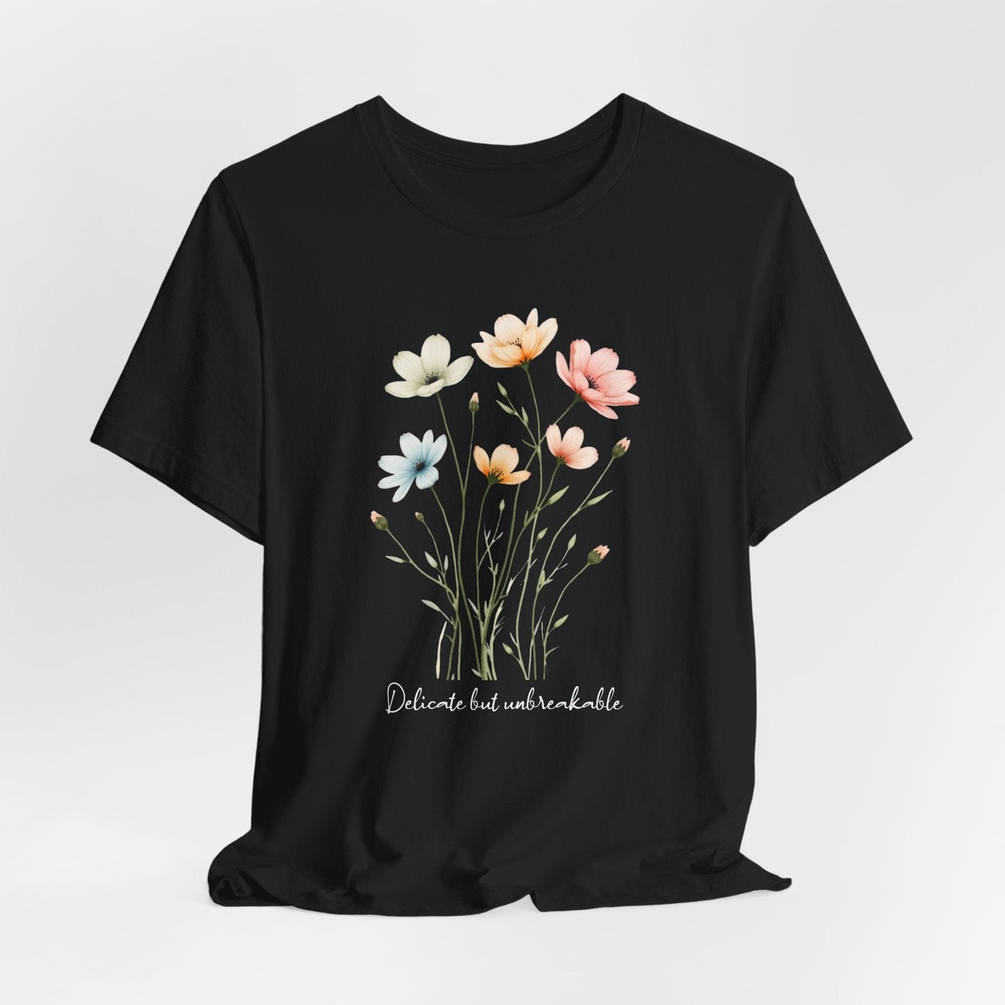 Floral Tee | Delicate but Unbreakable Design