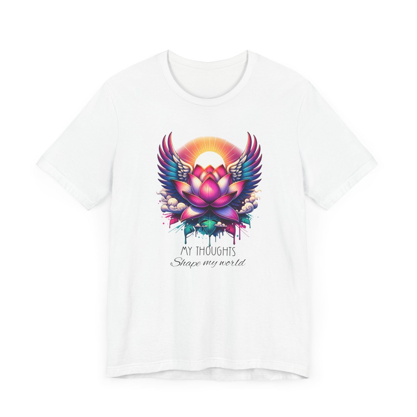 Inspirational Lotus Flower Unisex Jersey Tee