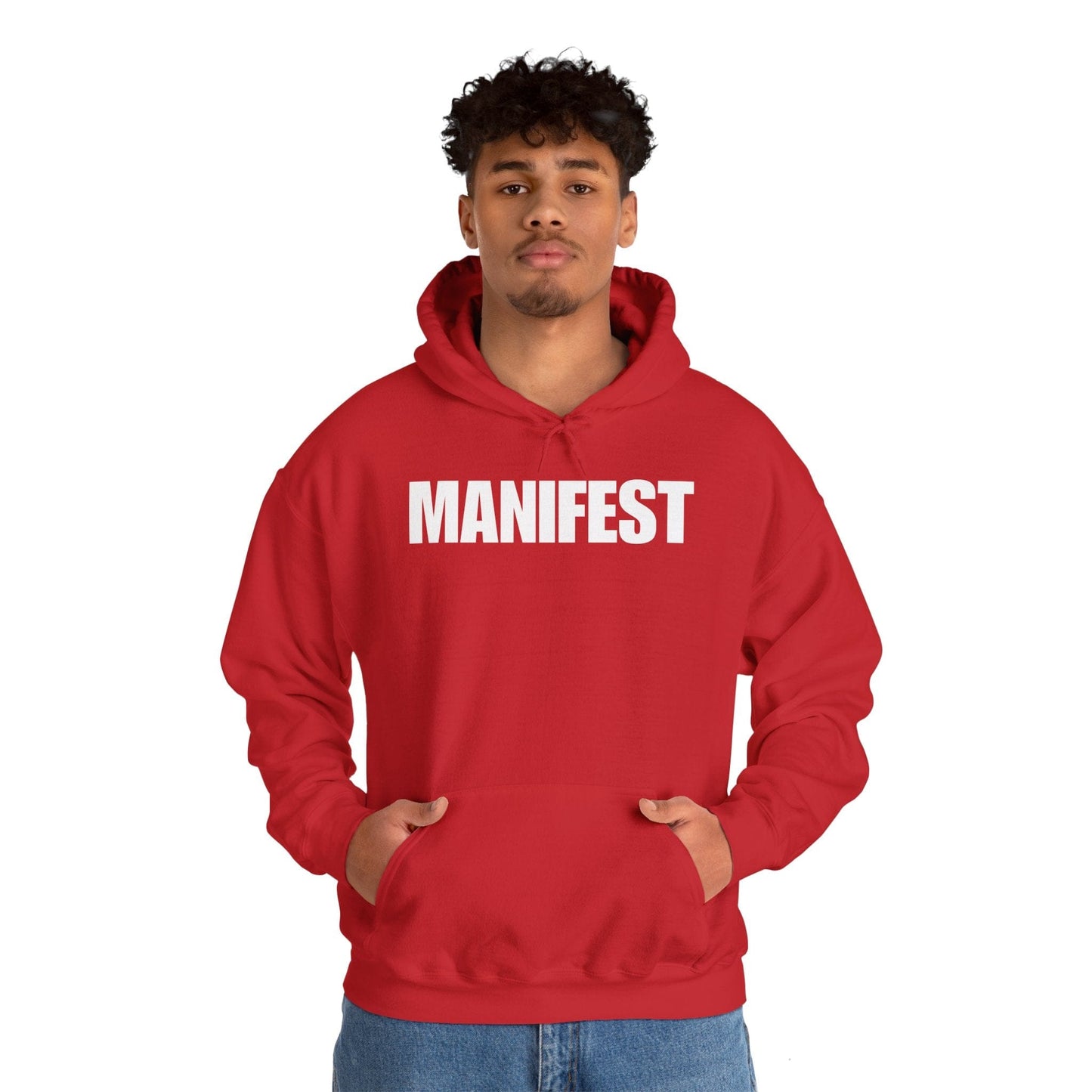 Manifest Unisex Heavy Blend™ Hooded Sweatshirt - Cozy Inspirational Wear