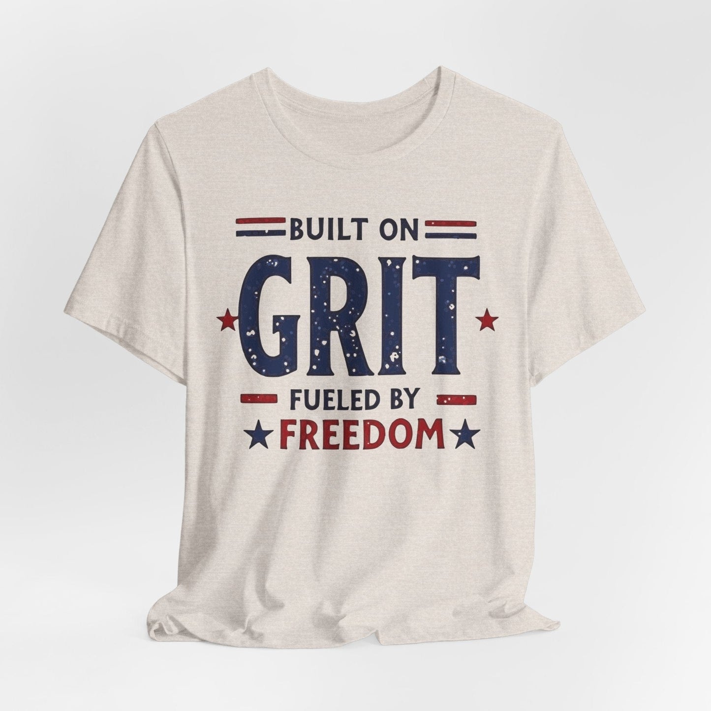 Built on Grit Freedom T-Shirt | Strong & Resilient Design