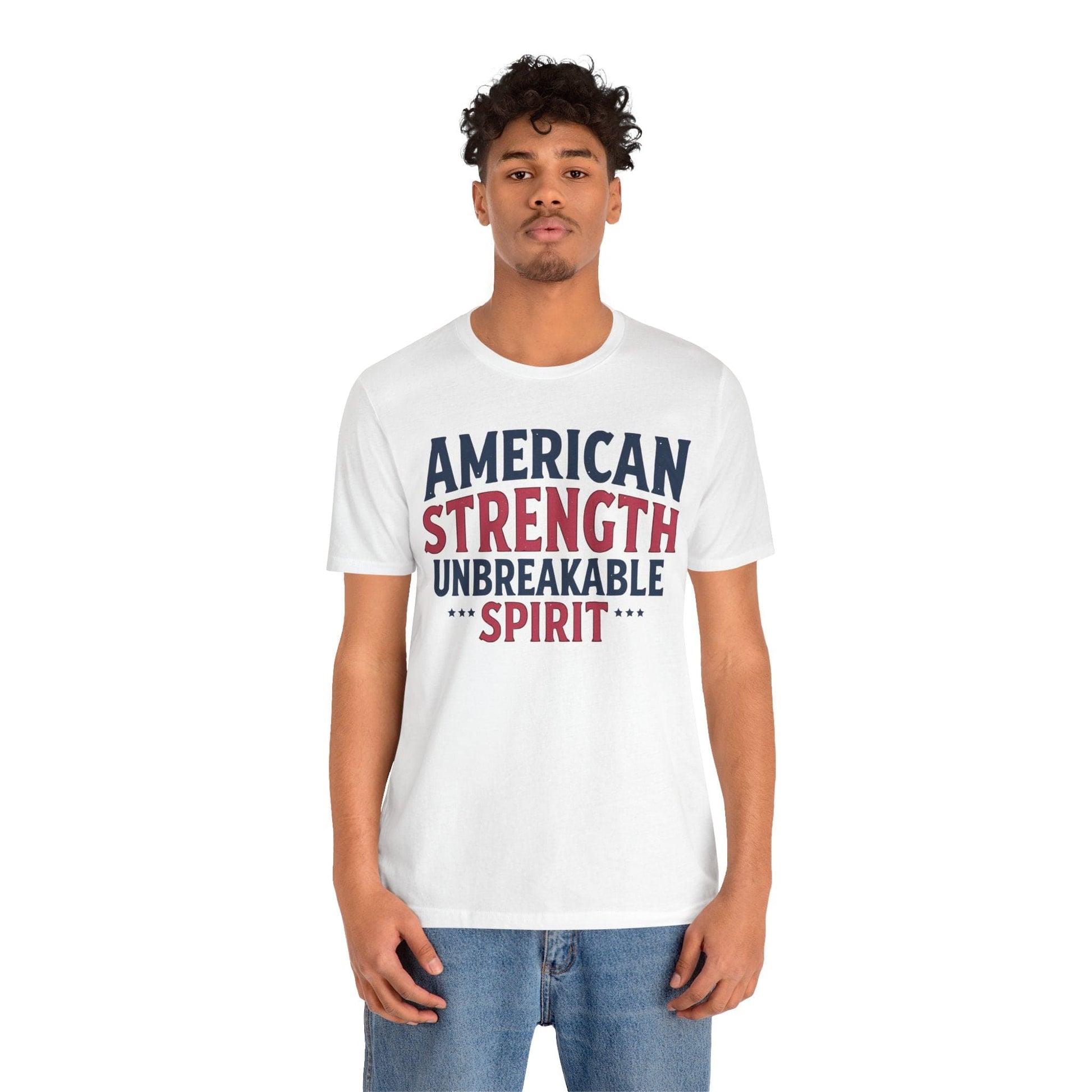 American Strength T-Shirt | Unbreakable Spirit Design