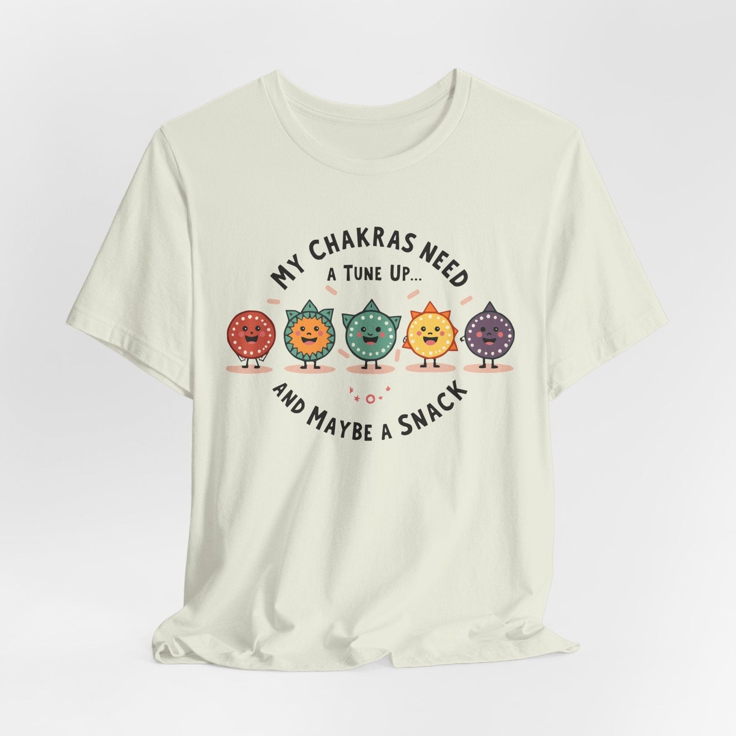 Funny Chakra Tune-Up Unisex Tee for Wellness Lovers