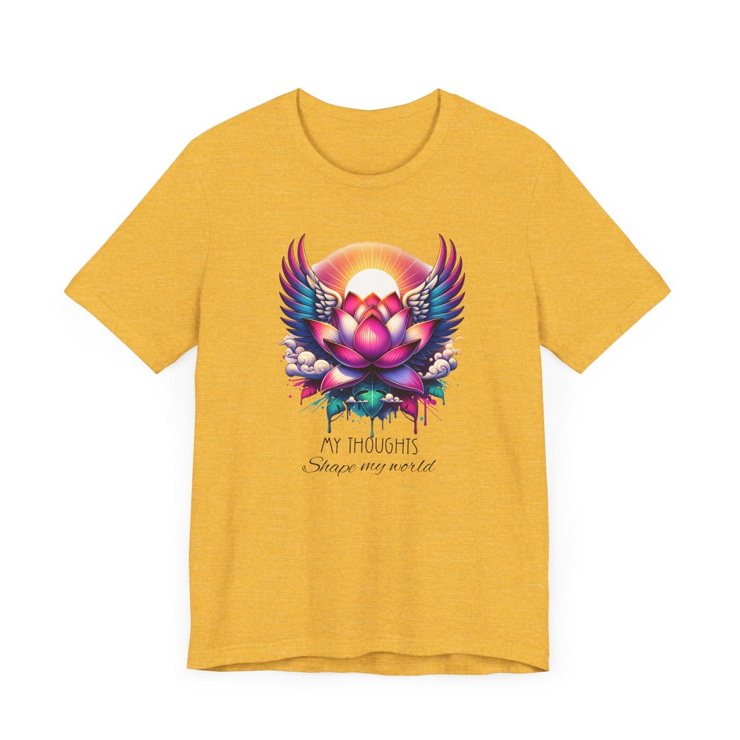 Inspirational Lotus Flower Unisex Jersey Tee