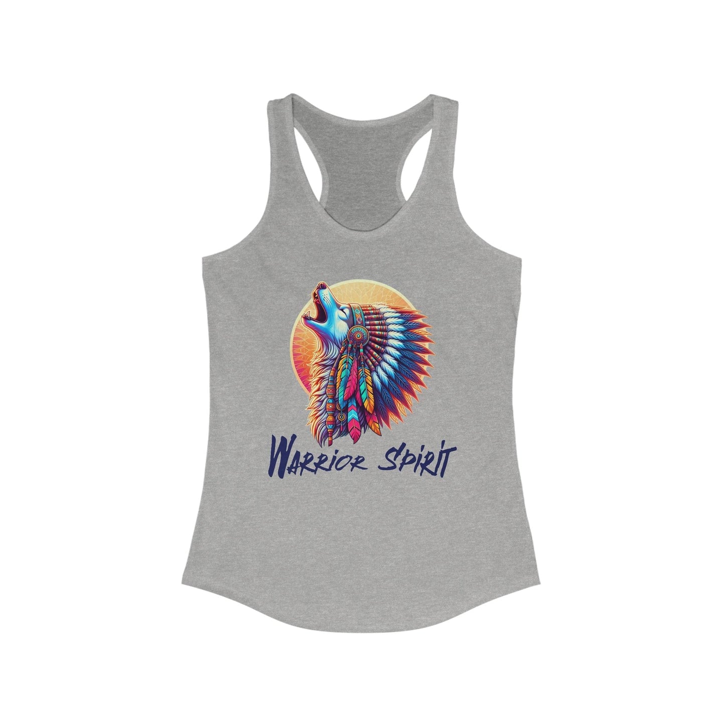 Warrior Spirit Racerback Tank | Women's Spiritual Graphic Tee