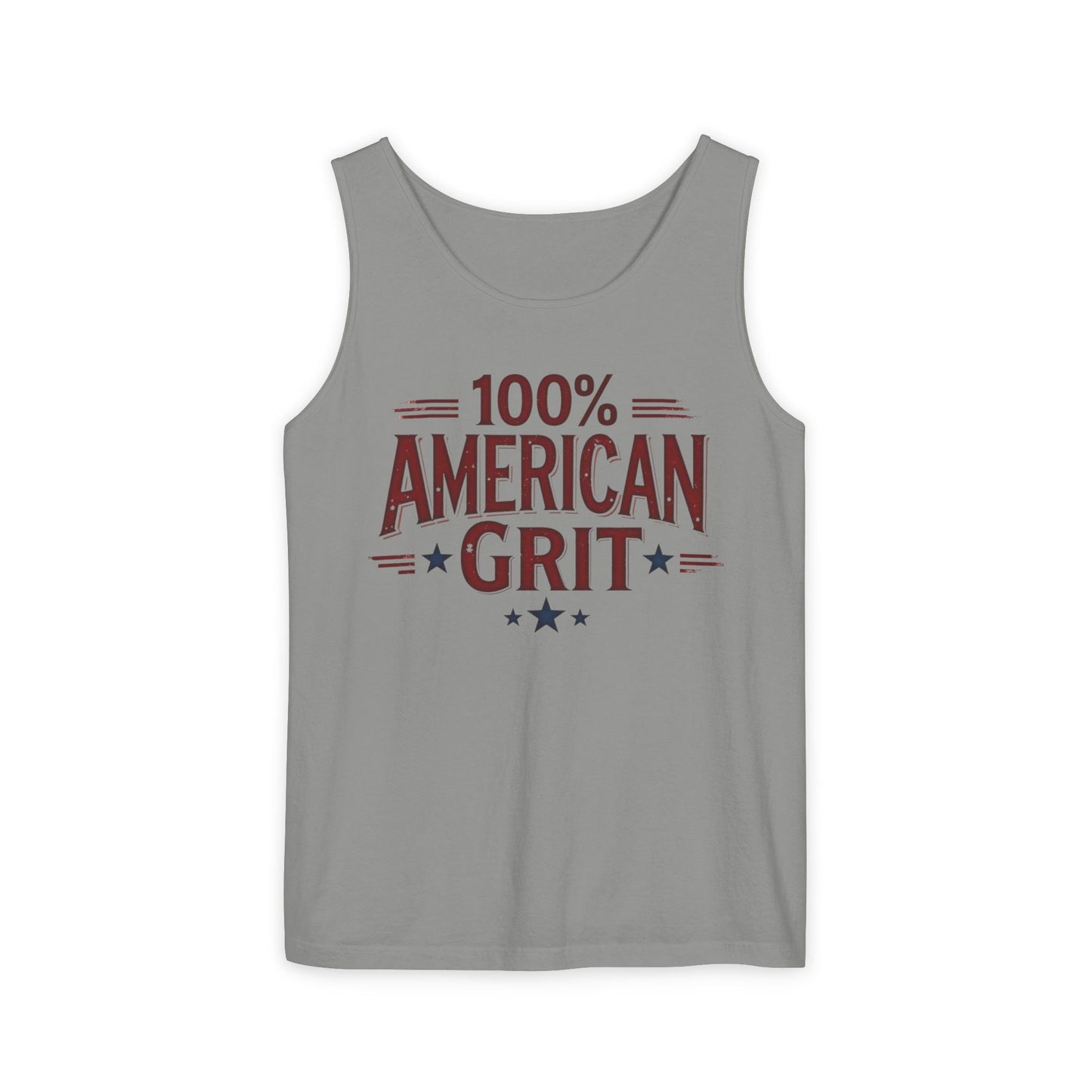 100% American Grit Tank Top | Unisex Garment-Dyed Shirt