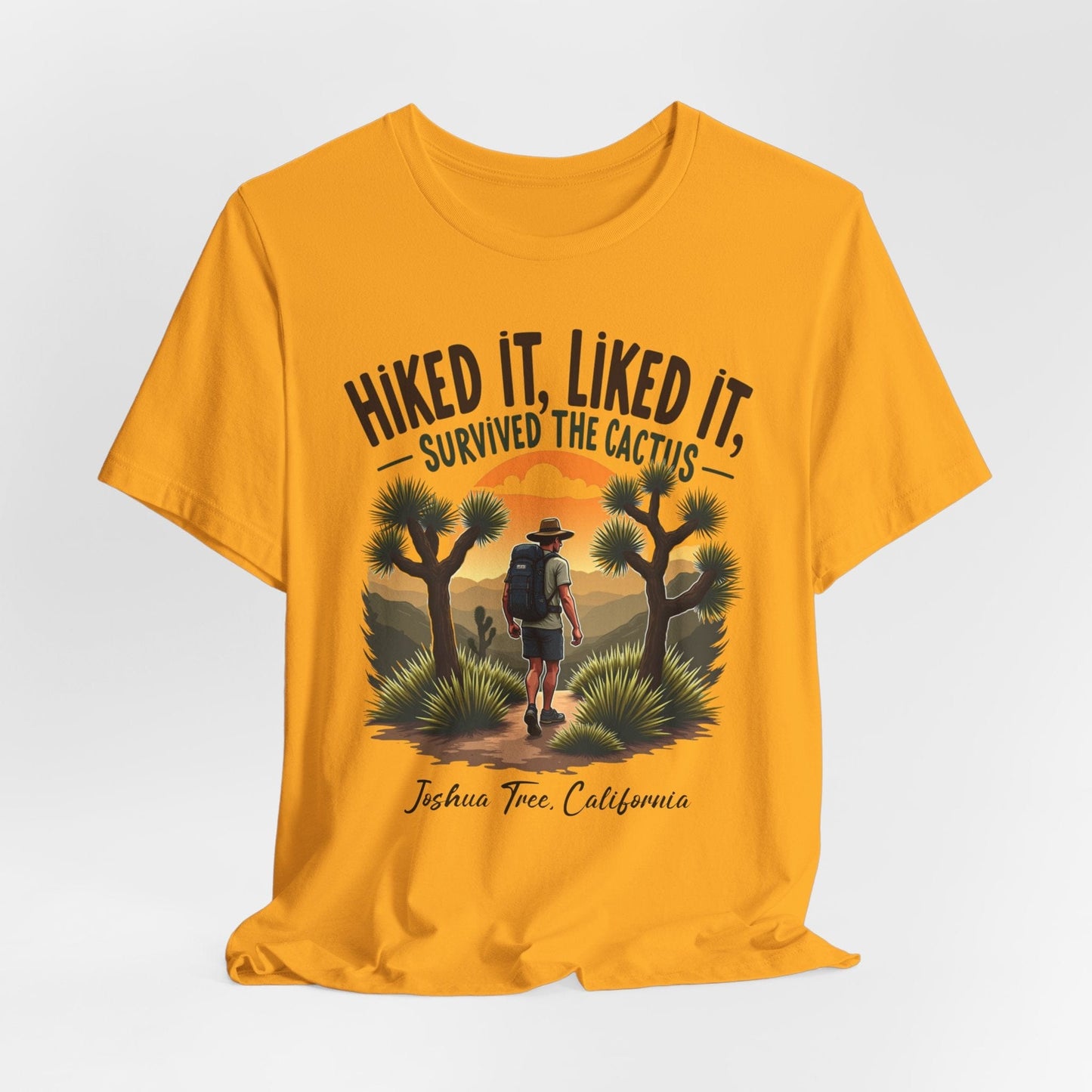 Adventure Unisex T-Shirt | Hiked It, Liked It, Survived the Cactus