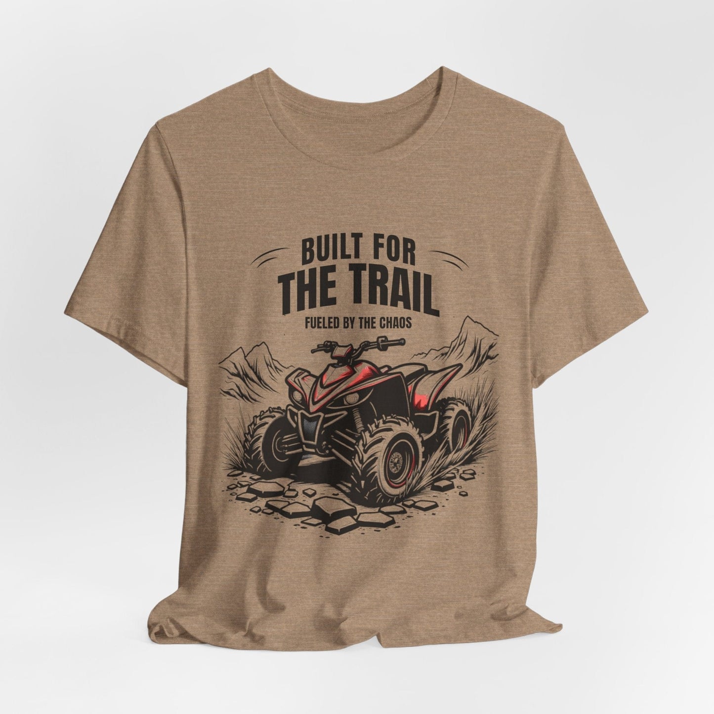 'Built for the Trail' Graphic Design- Adventure-Ready Unisex Tee