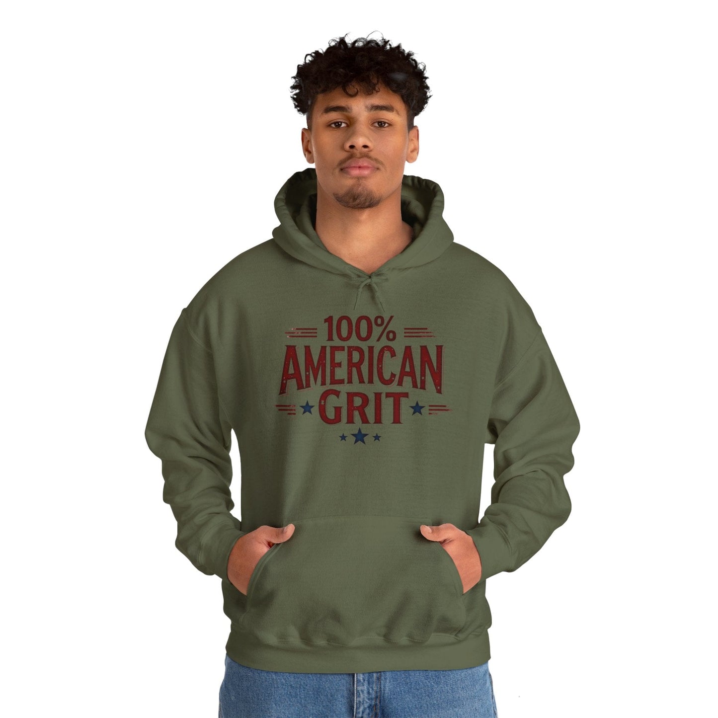 100% American Grit Unisex Heavy Blend Hoodie