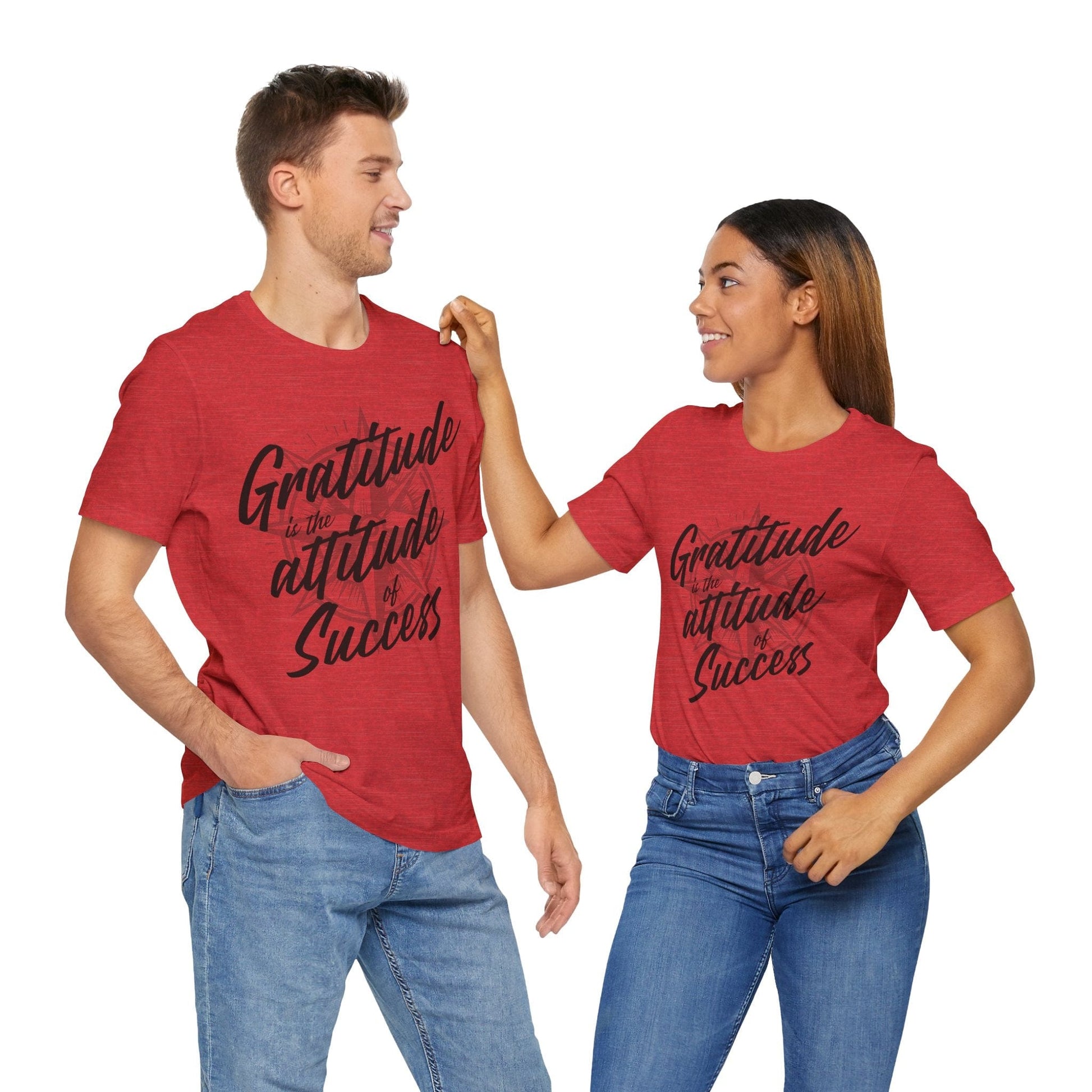 Gratitude is the Attitude of Success Tee | Motivational & Comfortable
