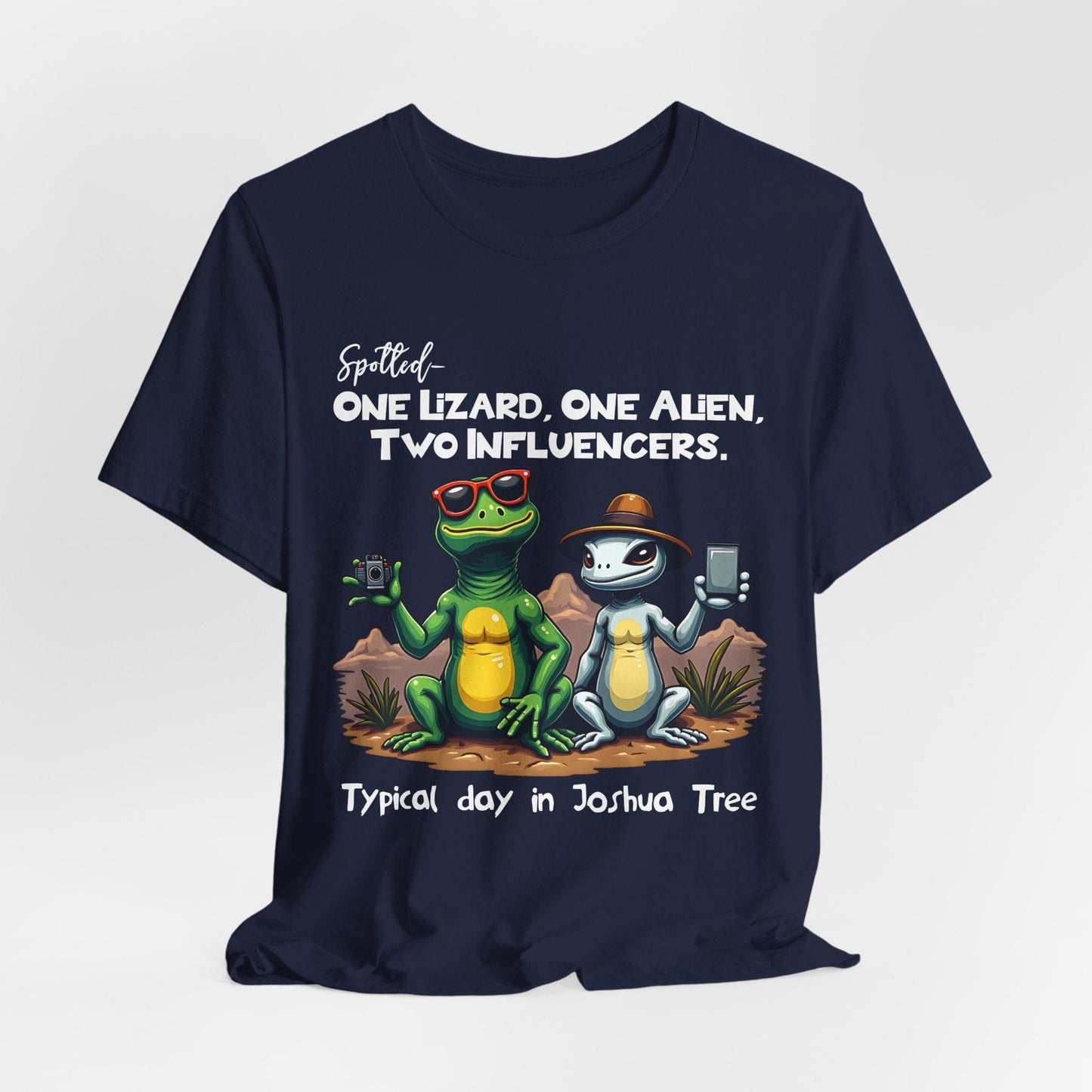 Joshua Tree T-Shirt- One Lizard and Two Influencers