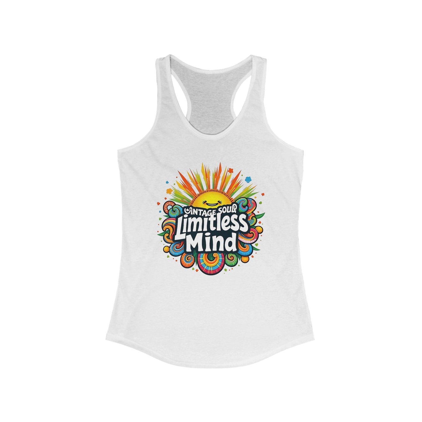 Limitless Mind Racerback Tank - Vintage Soul Women's Tank Top