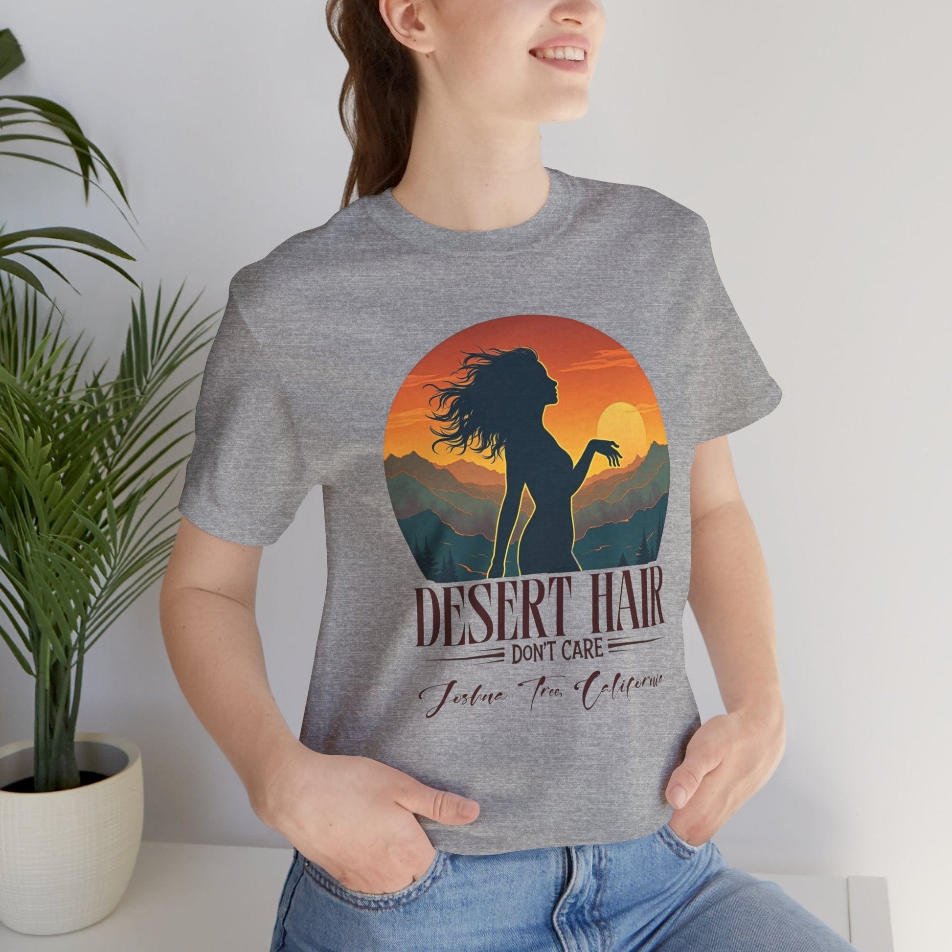 Desert Hair Don't Care T-Shirt | Fun & Breezy Graphic Tee