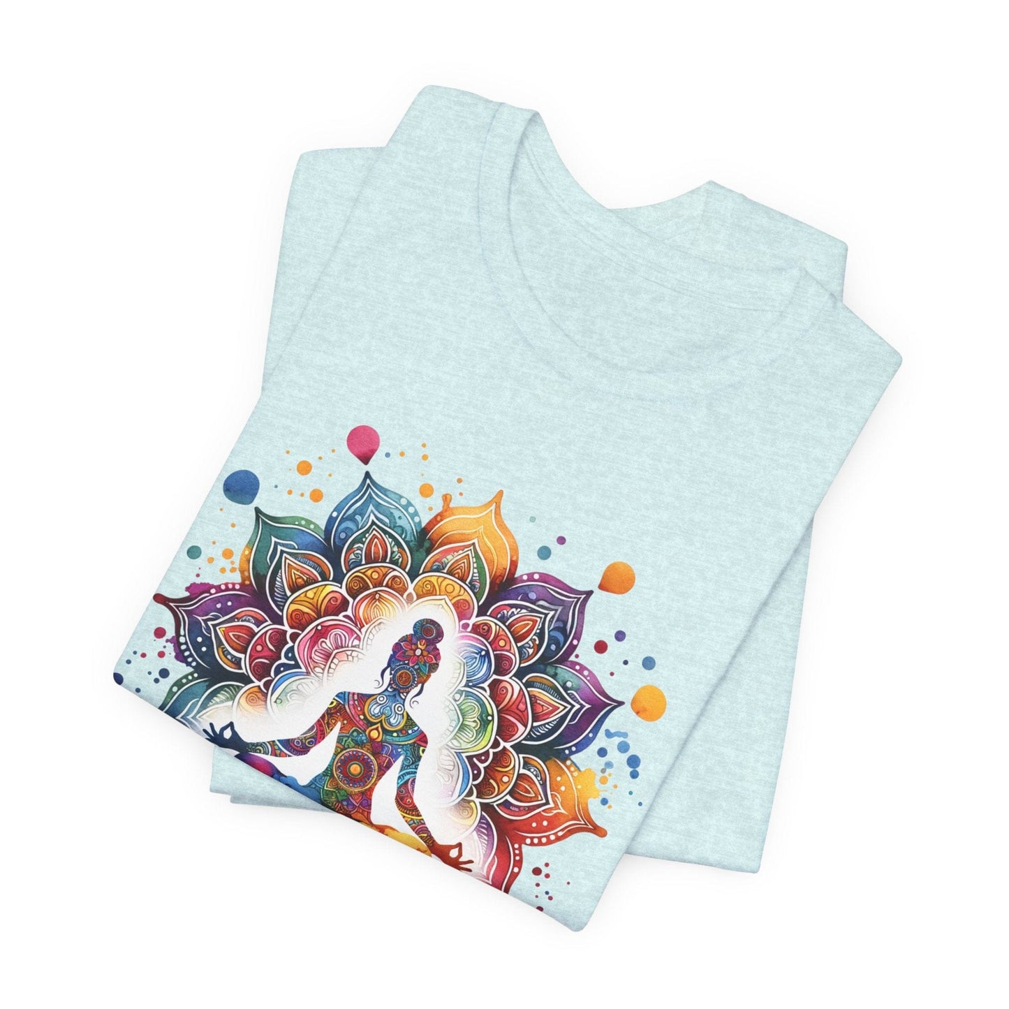 Align Your Chakras Unisex Tee | Colorful Meditation Shirt