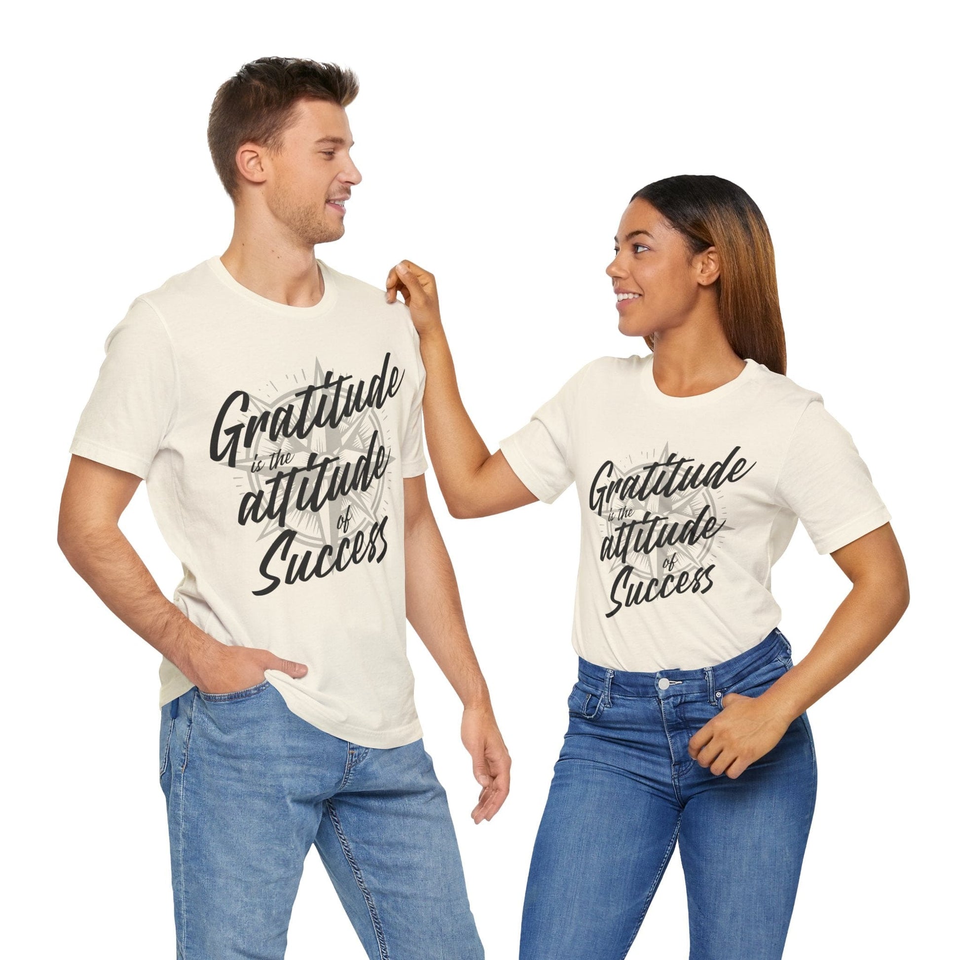 Gratitude is the Attitude of Success Tee | Motivational & Comfortable