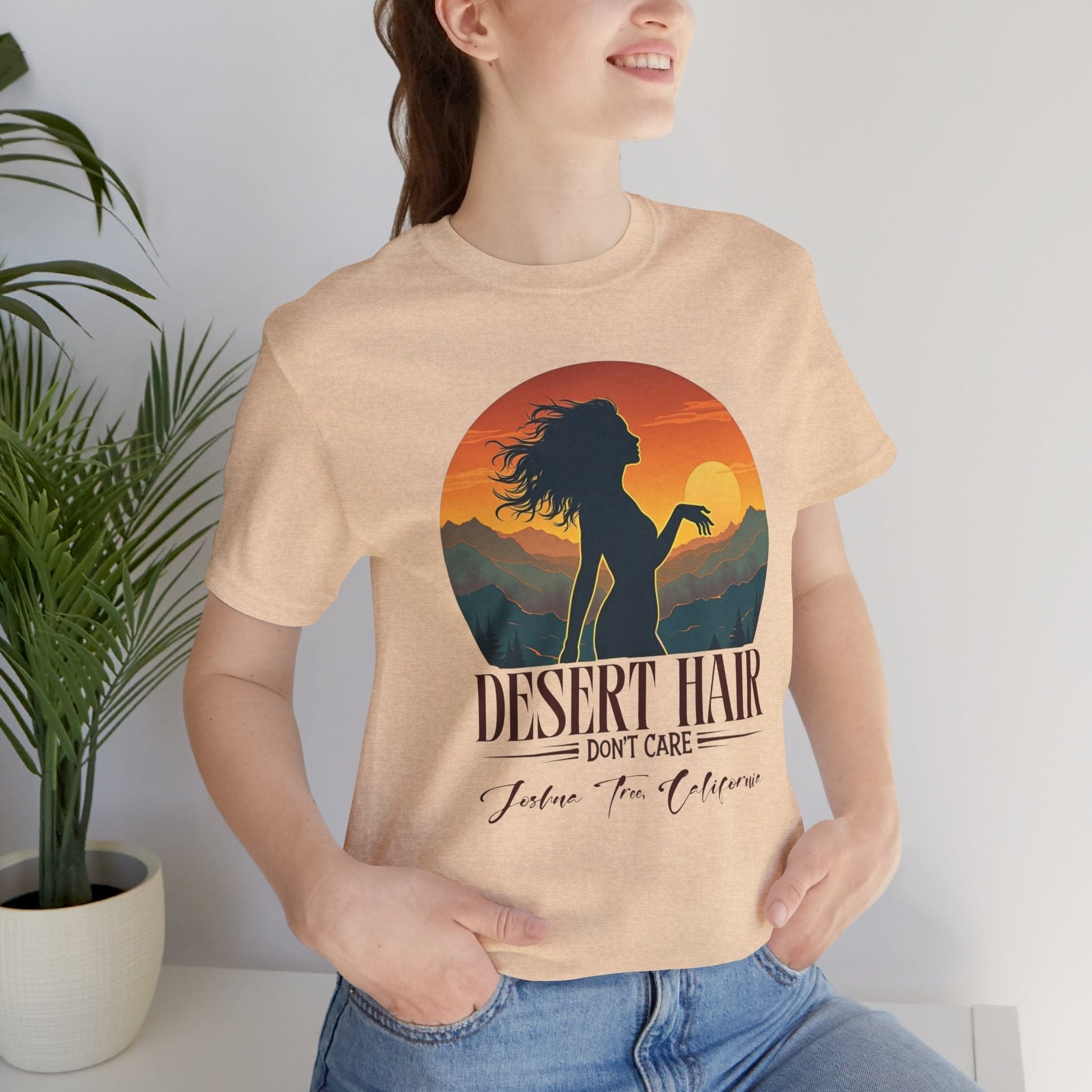 Desert Hair Don't Care T-Shirt | Fun & Breezy Graphic Tee