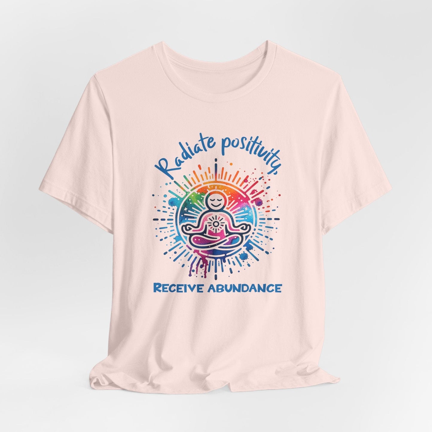 Radiate Positivity Tee | Unisex Jersey Short Sleeve | Inspirational Shirt