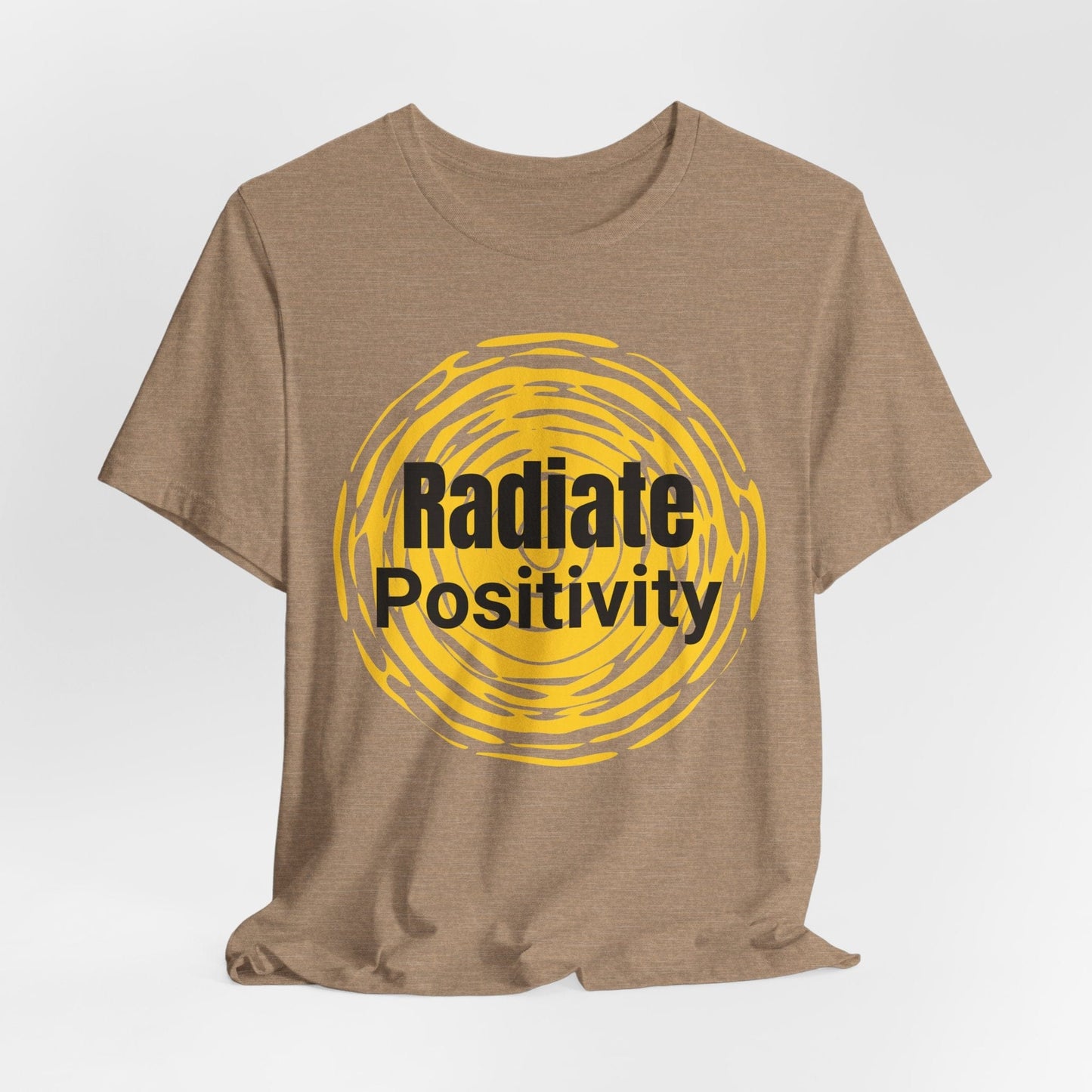 Radiate Positivity Unisex T-Shirt - Spread Good Vibes