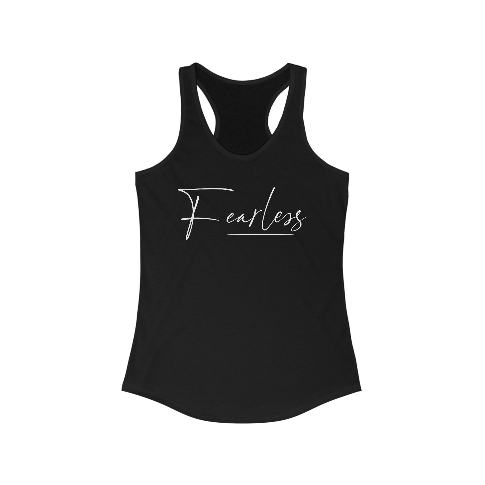 Fearless Women's Racerback Tank | Bold & Empowering Activewear