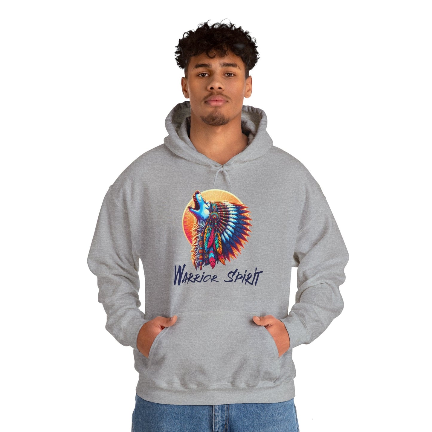 Warrior Spirit Unisex Hooded Sweatshirt - Comfortable & Stylish