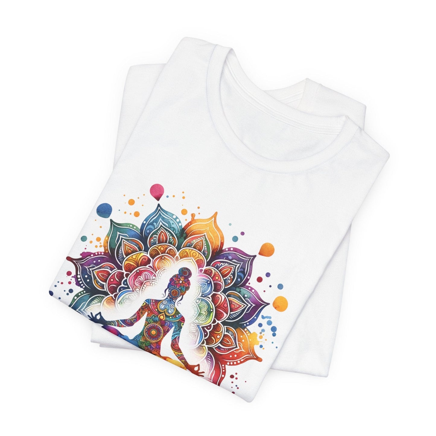 Align Your Chakras Unisex Tee | Colorful Meditation Shirt