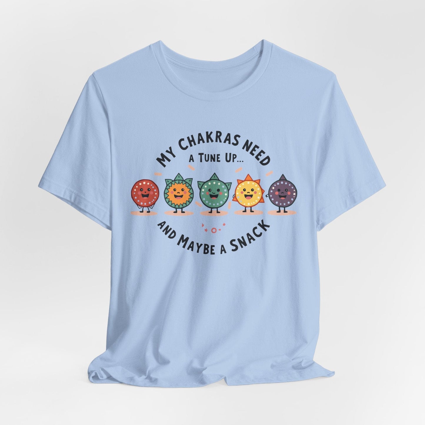Funny Chakra Tune-Up Unisex Tee for Wellness Lovers